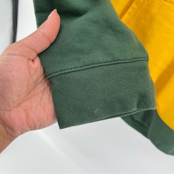 NFL Apparel Youth Green Bay Packers Green Yellow Pullover Hoodie XL 16/18 - Picture 7 of 13
